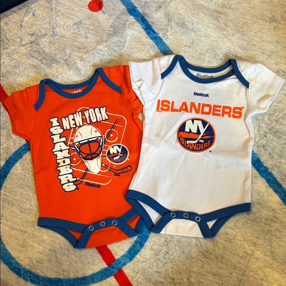 Reebok NY Islanders Baby Onsies